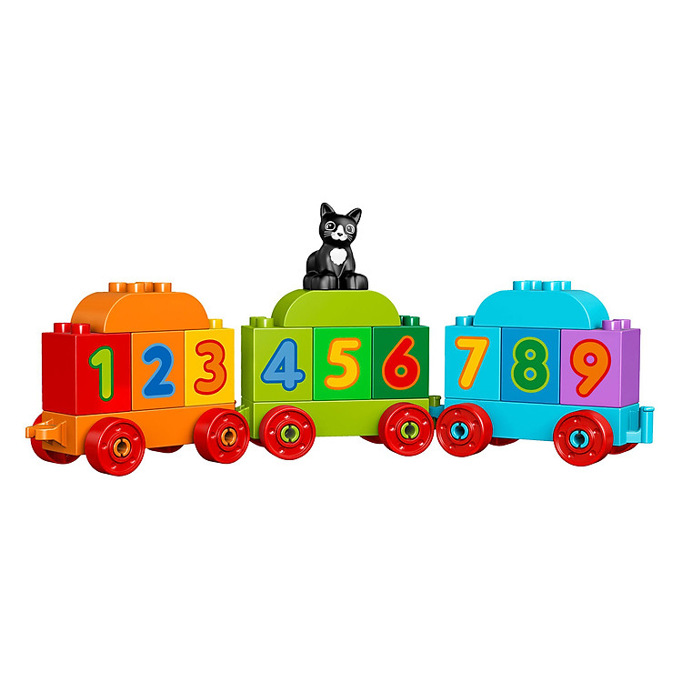 Mô Hình Lego Duplo Tàu Lửa Học Số Chính hãng Giá tốt - Hình ảnh 3