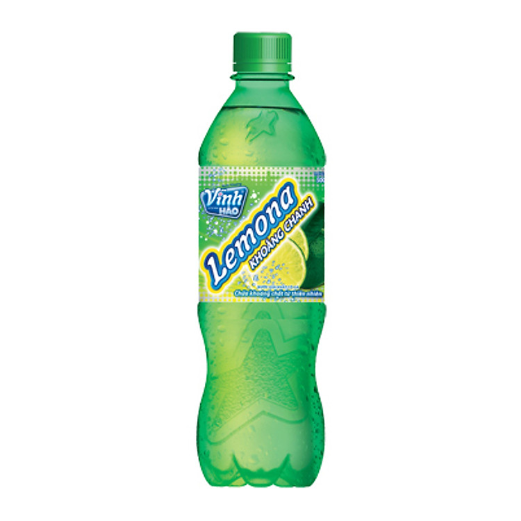 Nước Khoáng Chanh Lemona Vĩnh Hảo Chai 500ml