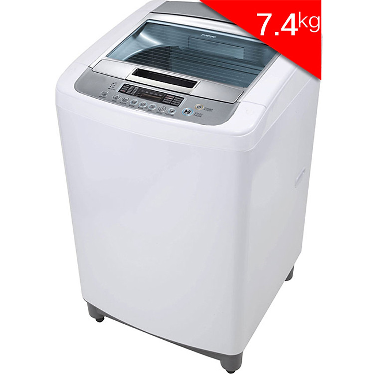 Máy Giặt Cửa Trên LG WF-C7417T (7.4kg) - Trắng Xám - Hàng Chính Hãng
