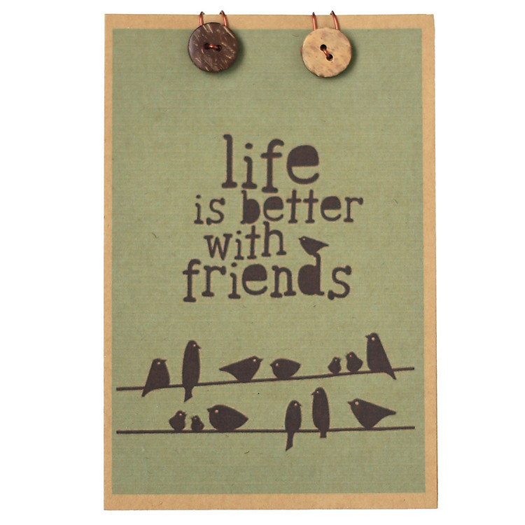 Sổ Tay Chó Đầu Xù - Life Is Better With Friends