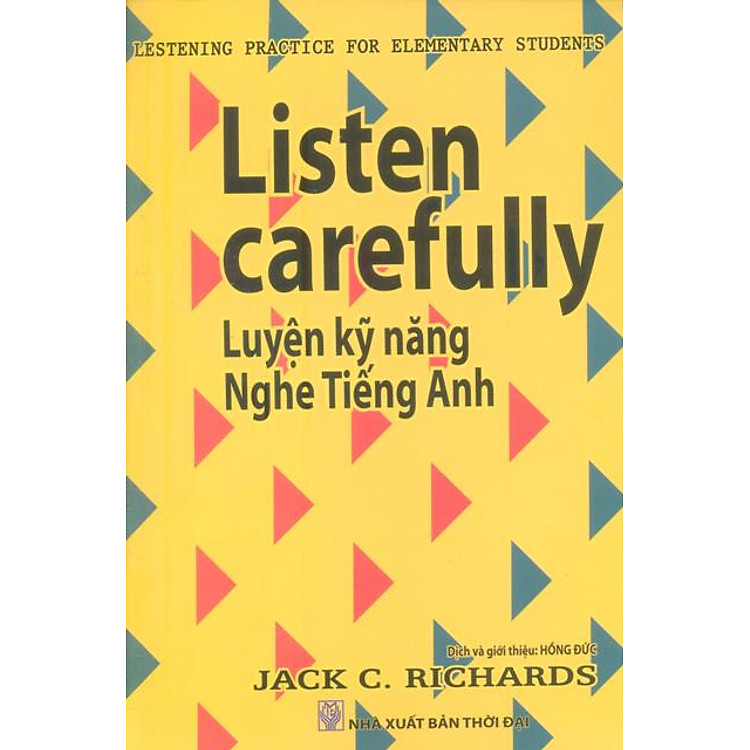 Sách Listen Carefuly (Kèm CD)