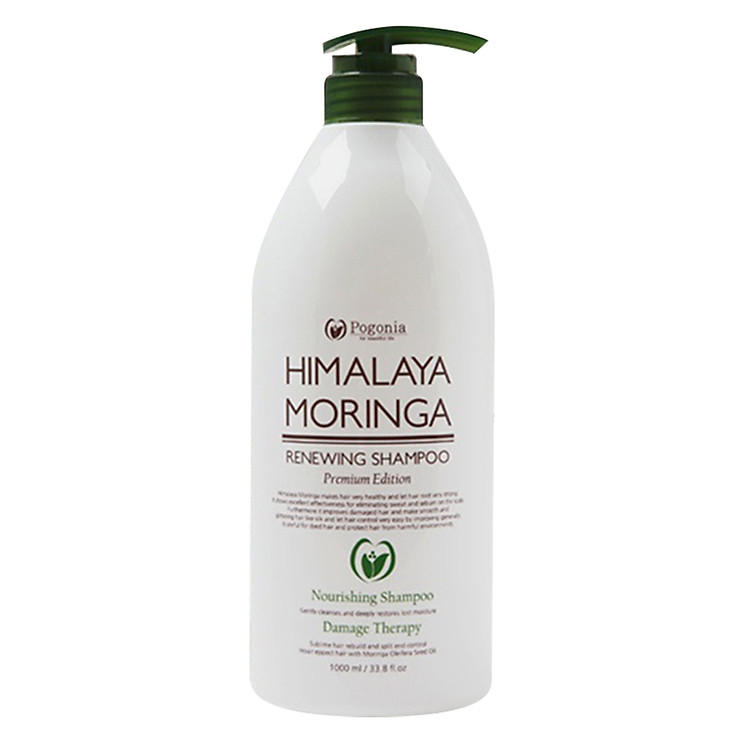 Dầu Gội Dưỡng Tóc Pogonia Miae Himalaya Moringa Shampoo 1000ml LK-PMS