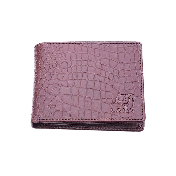 Ví Da Bò LAKA LK018 - Nâu