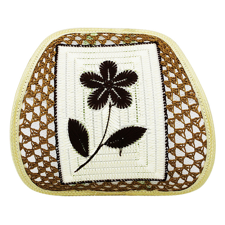 Tấm Lót Lưng Len Dày Hình Cây Hoa LLHL0091