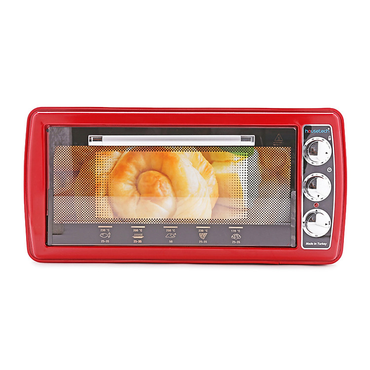 Lò Nướng Housetech HF 12004 - 45L (Đỏ)