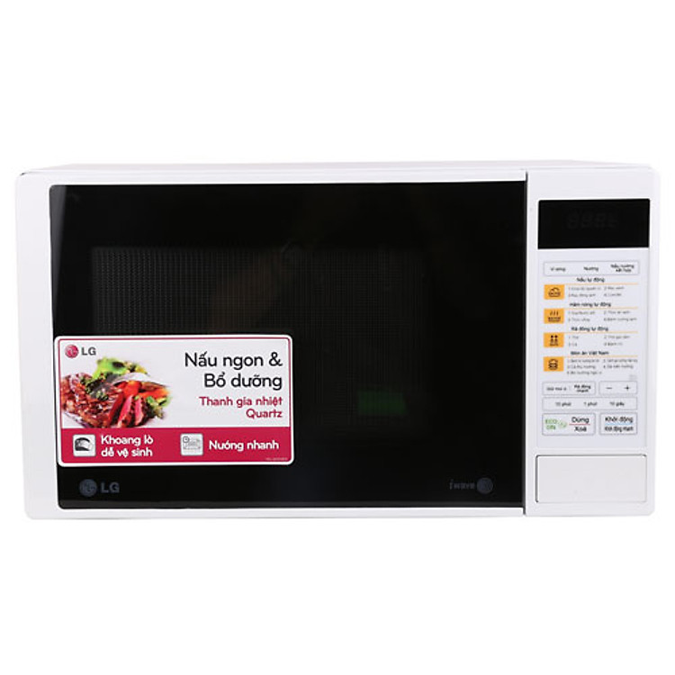 Lò Vi Sóng Điện Tử Có Nướng LG MH6342D - 23L (Trắng)