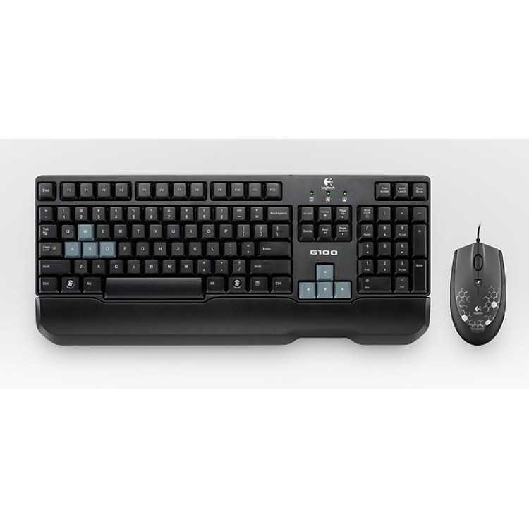 Bộ Bàn Phím Chuột Logitech G100 (Dành Cho Gamer) - Hàng Chính Hãng