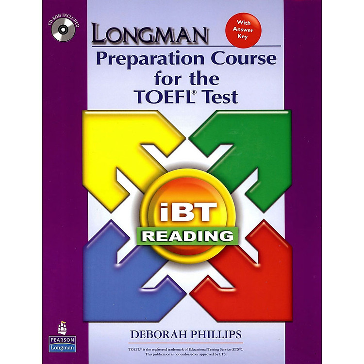 Sách Longman Preparation Course for the TOEFL(R) Test: iBT Reading (with CD-ROM and Answer Key) (No audio required)