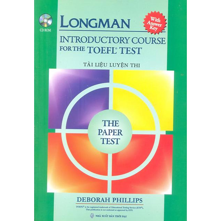 Sách Longman Introductory Course For The Toeft Test - The Paper Test (Kèm CD)