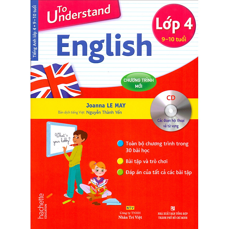 Sách To Understand English Lớp 4 + 1 CD