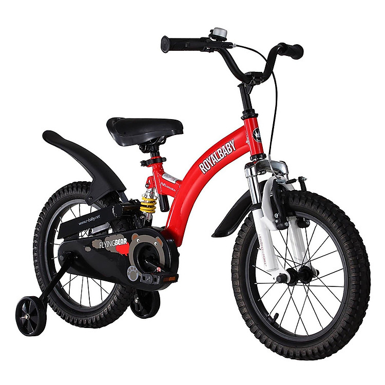 KG - Xe Đạp Flybear 16 Royal Baby RB16B-9-RED - Đỏ