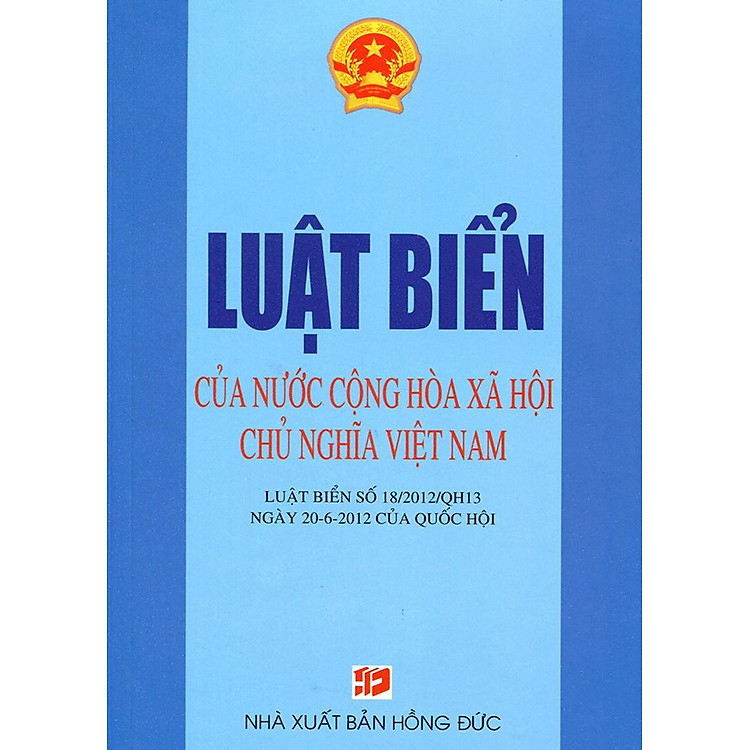 Sách Luật Biển Của Nước Cộng Hòa Xã Hội Chủ Nghĩa Việt Nam