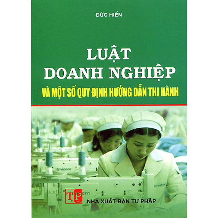 Sách Luật Doanh Nghiệp Và Một Số Quy Định Hướng Dẫn Thi Hành