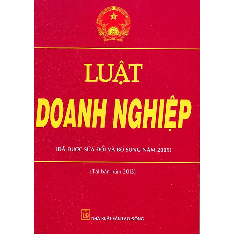 Sách Luật Doanh Nghiệp (Tái Bản 2013)