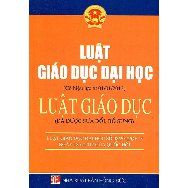 Sách Luật Giáo Dục Đại Học - Luật Giáo Dục