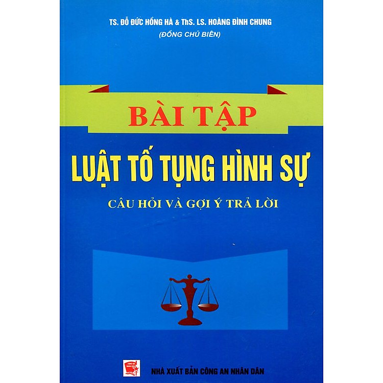 Sách Bài Tập Luật Tố Tụng Hình Sự