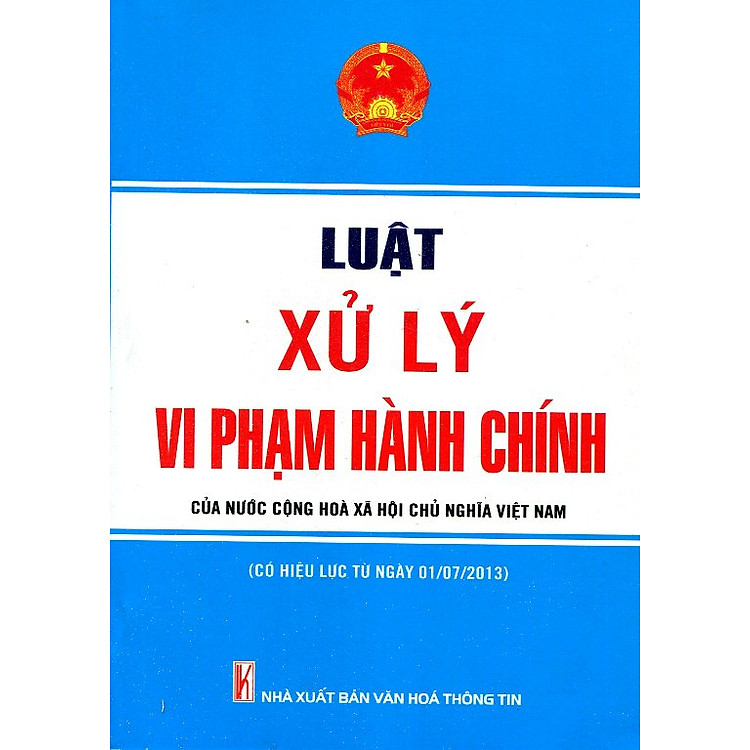 Sách Luật Xử Lý Vi Phạm Hành Chính