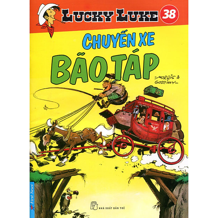 Sách Lucky Luke 38 - Chuyến Xe Bão Táp