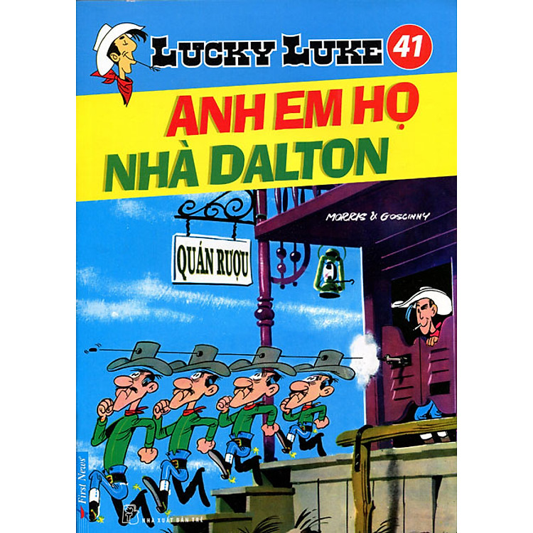 Sách Lucky Luke 41 - Anh Em Họ Nhà Dalton