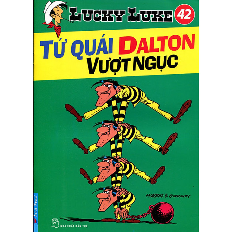Sách Lucky Luke 42 - Tứ Quái Dalton Vượt Ngục