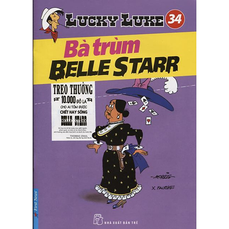Sách Lucky Luke 34 - Bà Trùm Belle Starr