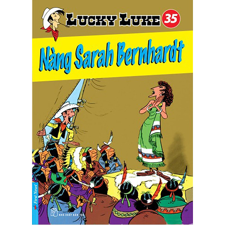 Sách Lucky Luke 35 - Nàng Sarah Bernhardt