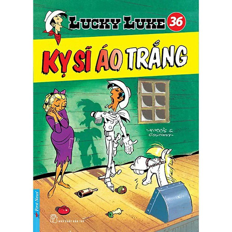 Sách Lucky Luke 36 - Kỵ Sĩ Áo Trắng