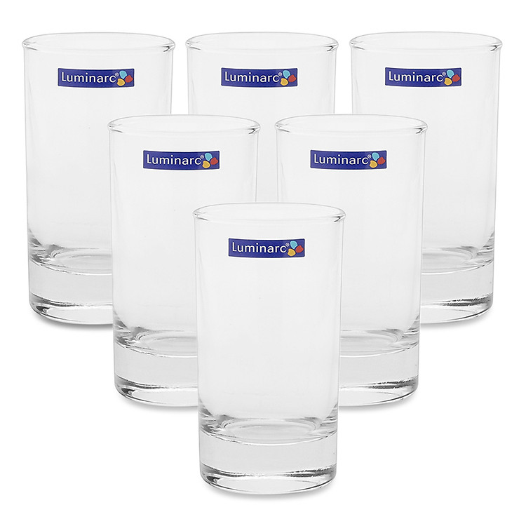Bộ 6 Ly Cao Thủy Tinh Luminarc Islande 12829 - 150ml