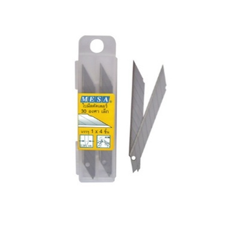 Bộ Lưỡi Dao Rọc Giấy Mesa A-100 30 độ (4 Cái/Hộp)