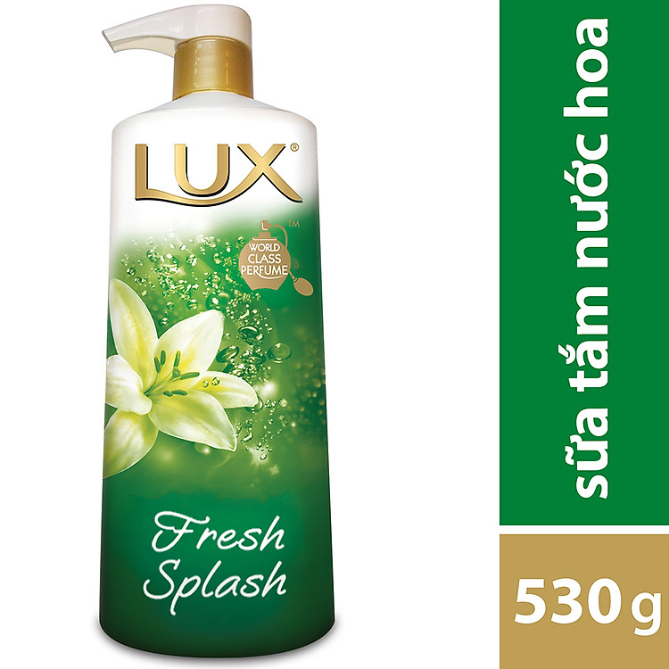 Sữa Tắm Lux Fresh Splash Xanh 21087012 (530g)