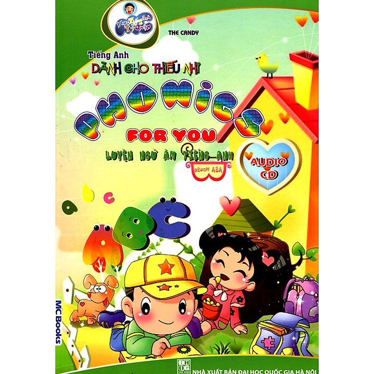 Sách Tiếng Anh Dành Cho Thiếu Nhi - Luyện Ngữ Âm Tiếng Anh (Kèm CD)