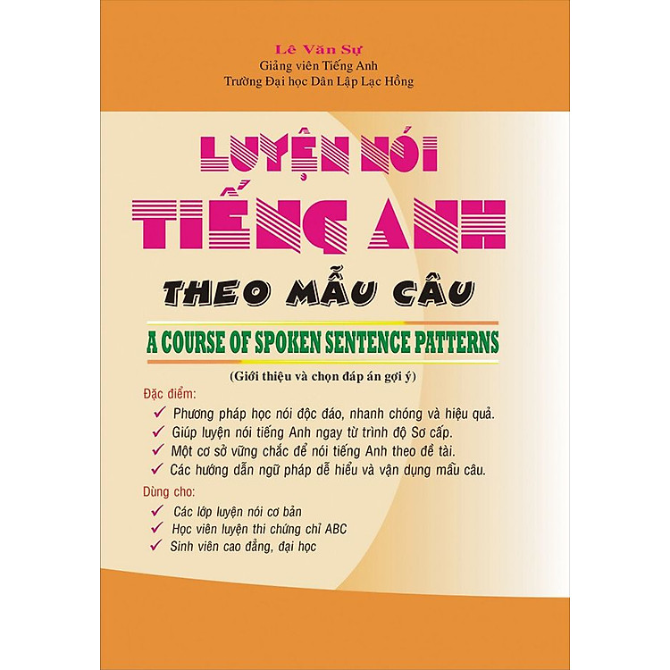 Sách Luyện Nói Tiếng Anh Theo Mẫu Câu