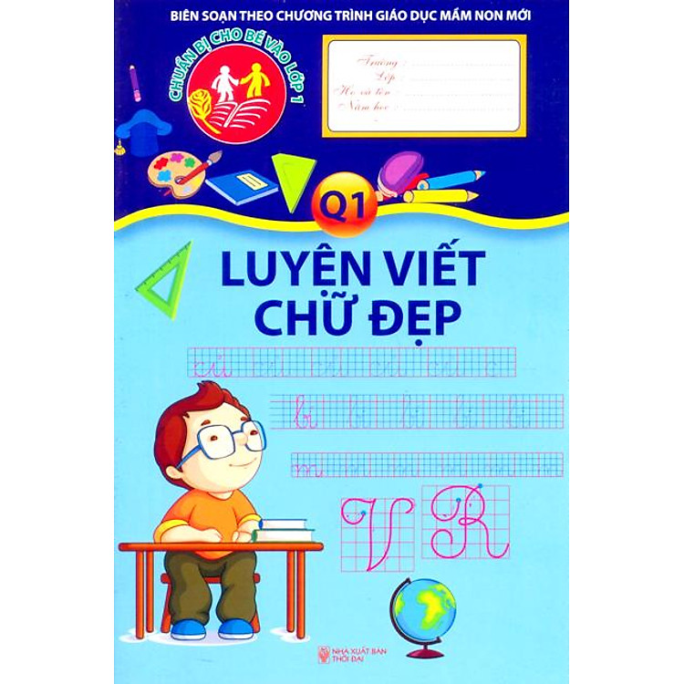 Sách Luyện Viết Chữ Đẹp - Quyển 1