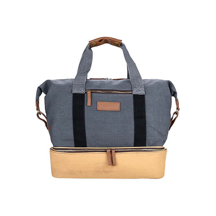 Túi Du Lịch Canvas Lizard LZTDL03XC - Xám Chì