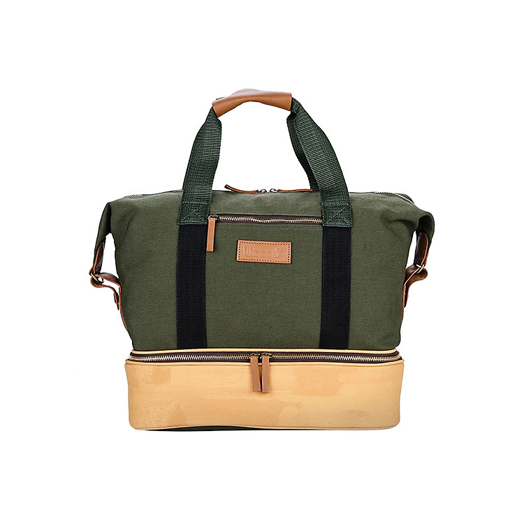 Túi Du Lịch Canvas Lizard LZTDL03XR - Xanh Rêu