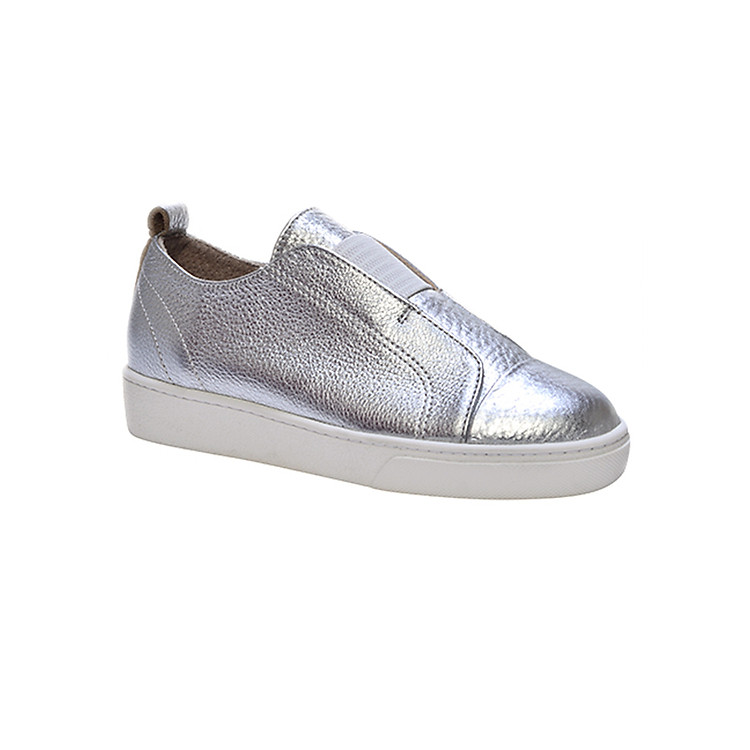 Giày Slip On Unisex MUST Korea M01S - Bạc