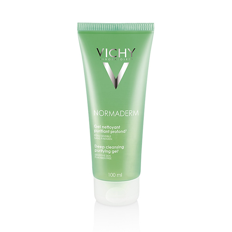 Gel Rửa Mặt Ngăn Ngừa Mụn - Normaderm Deep Cleansing Purifying Gel Vichy 100ml - 100758057