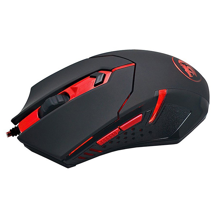 Chuột Chơi Game Có Dây Redragon Centrophorus M601 3200DPI 6 Phím - Hàng Chính Hãng