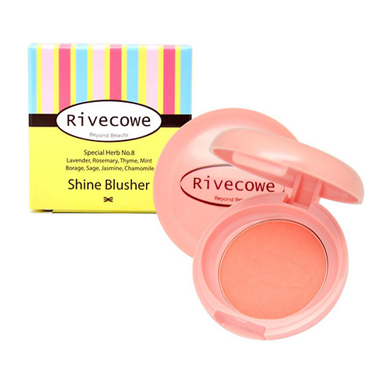 Phấn Má Hồng Ngọc Trai Và Thảo Dược Mira Rivecowe - E131