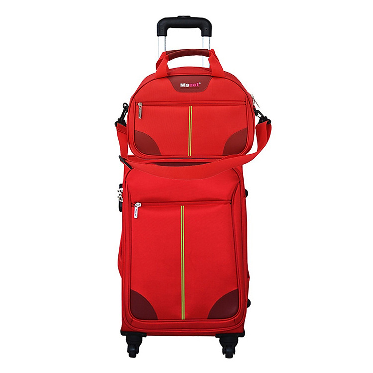 Bộ Vali Du Lịch Macat D3-X (57 x 35 x 26 cm) - Đỏ