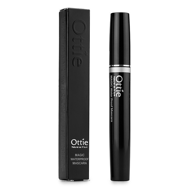 Mascara Chống Thấm Nước Magic Ottie (Đen) - Magic Waterproof Mascara – 3621