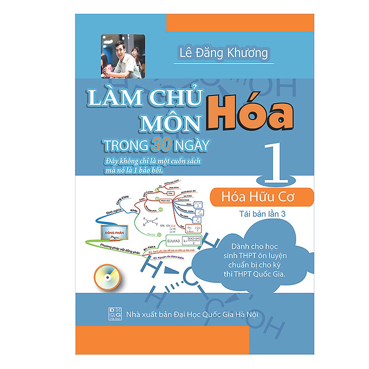 Sách Làm Chủ Môn Hóa Trong 30 Ngày - Tập 1 (Tái Bản Lần 3) Tặng Kèm Mindmap