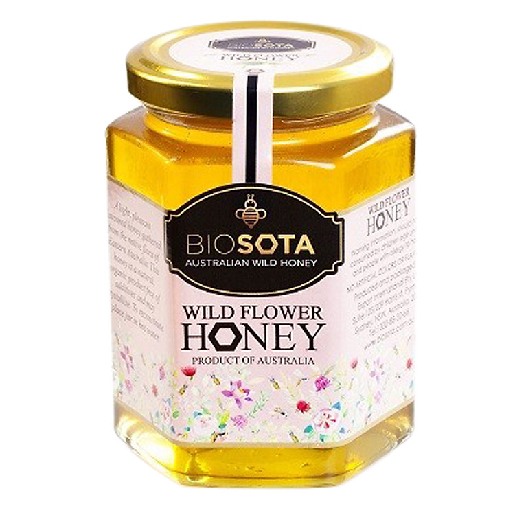 Thực Phẩm Chức Năng Mật Ong Hữu Cơ Biosota Organics Wild Flower Úc (400g)