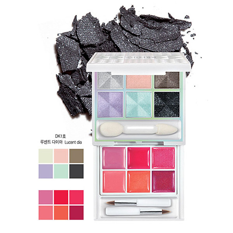 Bộ Trang Điểm Mắt Môi Castledew Dia Kit Mira - D001
