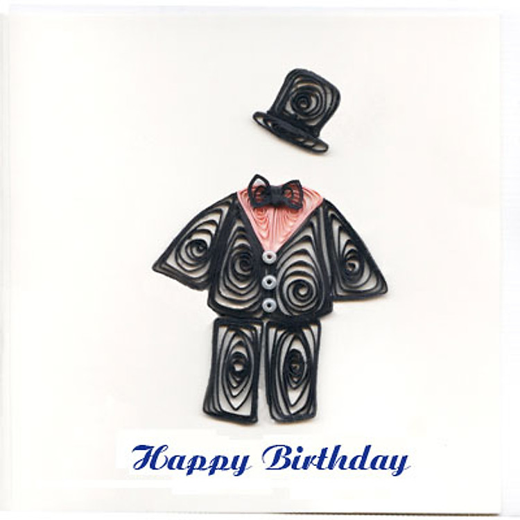 Thiệp Sinh Nhật Việt Net - Mẫu 2 (10 x 10 cm)