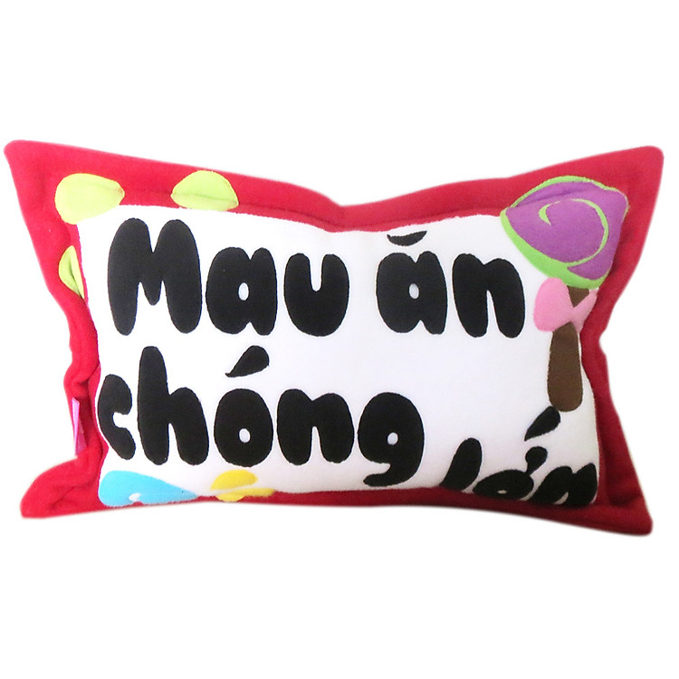 Gối Chữ Nhật STN - Mau Ăn Chóng Lớn