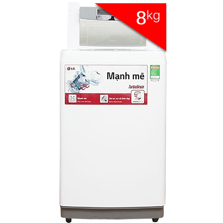 Máy Giặt Cửa Trên LG WF-S8019BW - DL0700332 (8kg) -Trắng - Hàng Chính Hãng