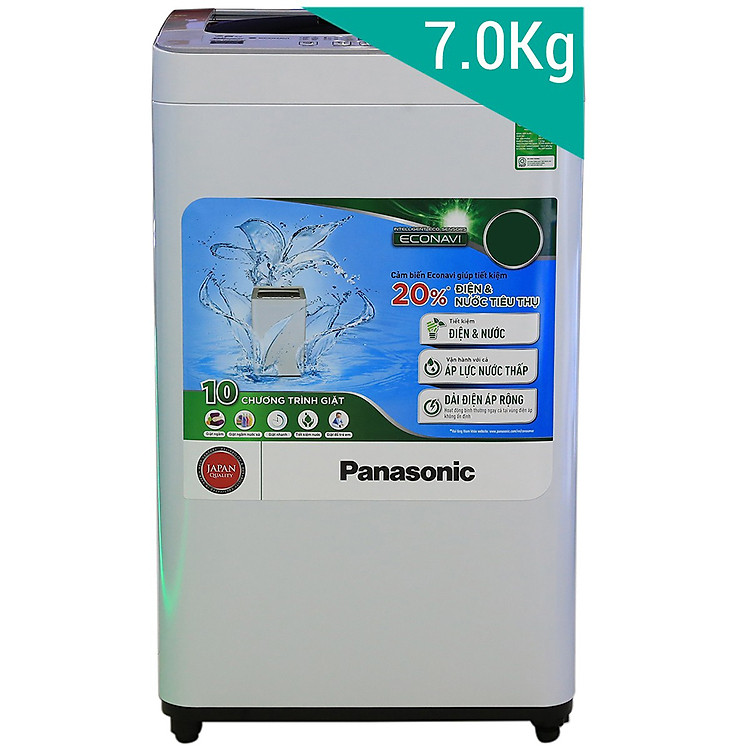 Máy Giặt Cửa Trên Panasonic NA-F70VS7HRV (7.0 Kg) - Hàng Chính Hãng