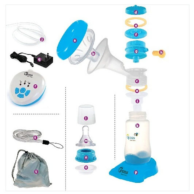 Máy Hút Sữa Điện 2 Giai Đoạn Upass Đảm bảo Giá rẻ - Hình ảnh 4