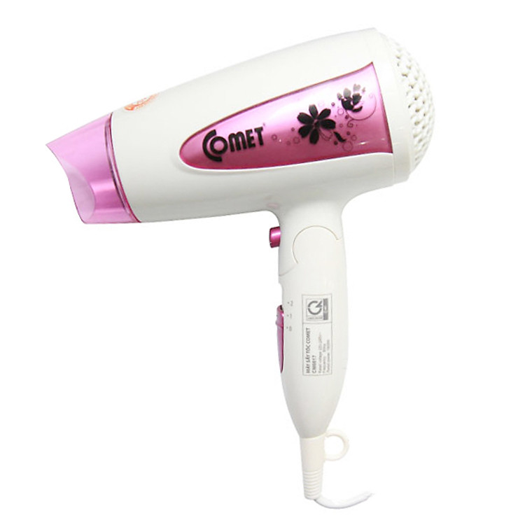Máy Sấy Tóc Comet CM6617- Trắng Phối Hồng